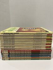 The Sesame Street Library, Dictionary And Treasury Vintage Hardcover Lot Of 18