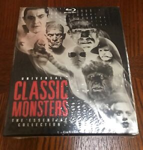Universal Classic Monsters Essential Collection 8x Blu-ray Boxset