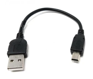 System-S USB 2.0 Cable for Usb-A To USB Mini B 5 Pin 10 CM - Zdjęcie 1 z 4