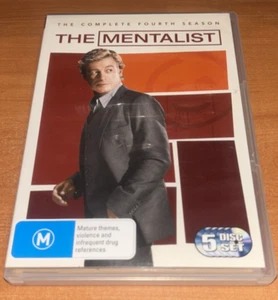 The Mentalist : Season 4 (2012 : 5 Disc DVD) Very Good Condition Region 4 - Picture 1 of 5