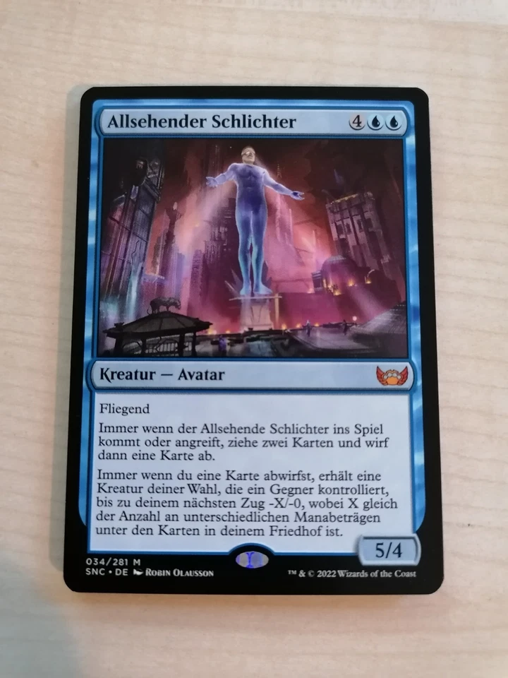 MTG MAGIC THE GATHERING STREETS OF NEW CAPENNA Allsehender Schlichter - Bild 1 von 1