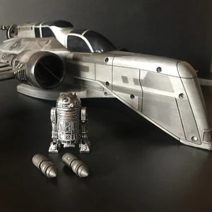 Star Wars Custom Painted Weathered ARC-170 FIGHTER Shadow Squadron Clone Wars - Picture 1 of 24