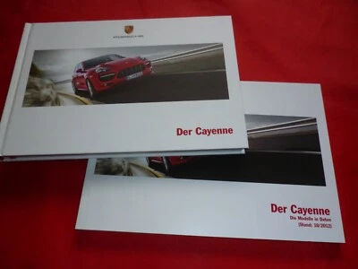 2012 Porsche Cayenne Type 92A Diesel Turbo Hardback Brochure + Price List - Image 1 of 4