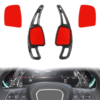 For Audi A3 A4 A5 Q2 Q5 Q7 TTS Steering Wheel Paddle Shifter Extension Accessory - Image 1 of 4
