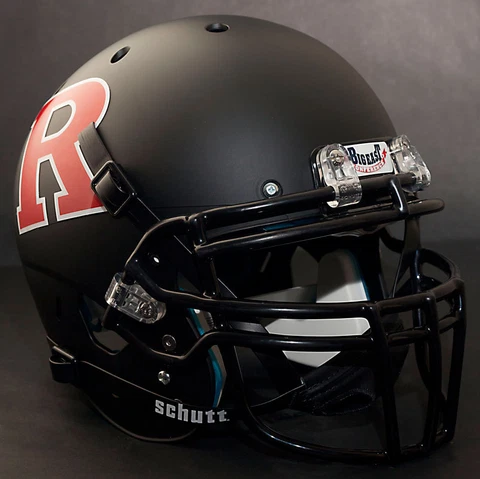 *CUSTOM* RUTGERS SCARLET KNIGHTS Schutt XP Authentic GAMEDAY Football Helmet Cover