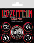 Led Zeppelin. 5 Badges. 
