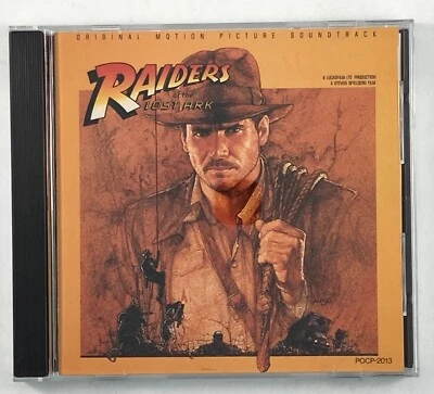 Raiders of The Lost Ark Soundtrack CD Japan Import Polydor Indiana Jones - Image 1 of 3
