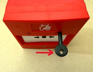 £3.00 - Test Key for Fire Alarm Call Point . - Picture 1 of 4