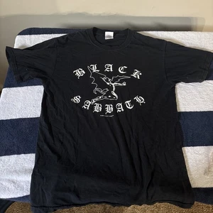 Vtg 2004 Black Sabbath Ozzy Osbourne T-shirt Mens M 2000s Rock Band Tee Black🔥 - Picture 1 of 18