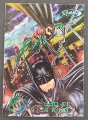 Batman Forever 1995 Robin Fleer Metal Card #96 (NM) - Image 1 of 2