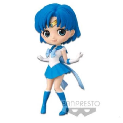 BANPRESTO Q POSKET ETERNAL THE MOVIE - SAILOR MOON MERCURY A STATUA FIGURE 14CM - Immagine 1 di 4