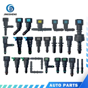 1 Set Fit for Opel Fuel Line Hose Pipe Connector - Picture 1 of 14