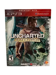 Uncharted: Drake's Fortune Greatest Hits Edition (Sony PlayStation 3, 2009) NUEVO - Imagen 1 de 3