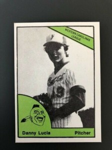 1978 TCMA MINOR LEAGUE BASEBALL Greenwood Braves DANNY LUCIA