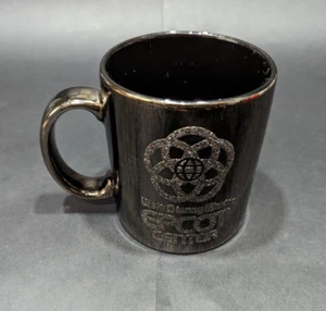 1980er Jahre Walt Disney World - Vintage Epcot Center Metallic geräuchertes Chrom Kaffeetasse - Bild 1 von 7