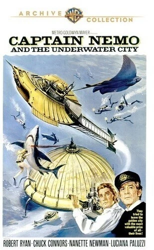 DVD Captain Nemo and the Underwater City (1969) NEW Robert Ryan, Chuck Connors - Image 1 of 1