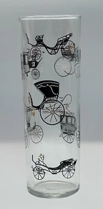 Carrozza senza cavalli vintage MC Libbey Highball Collins vetro retrò da bar - Foto 1 di 6