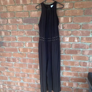 Witchery Womens Black Jumpsuit Pockets Party Size 10 - Picture 1 of 13