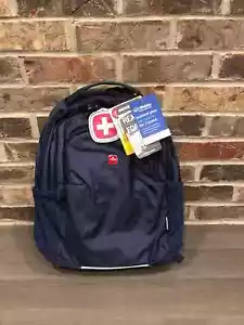 Swissgear 5715990 Backpack with Tablet pocket Fits up to 13” Laptop Navy Blue - Picture 1 of 1
