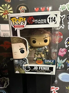 Funko Pop! Gears of War: JD Fenix #114 - Best Buy Exclusive GITD Swarm Gunk Glow - Bild 1 von 6