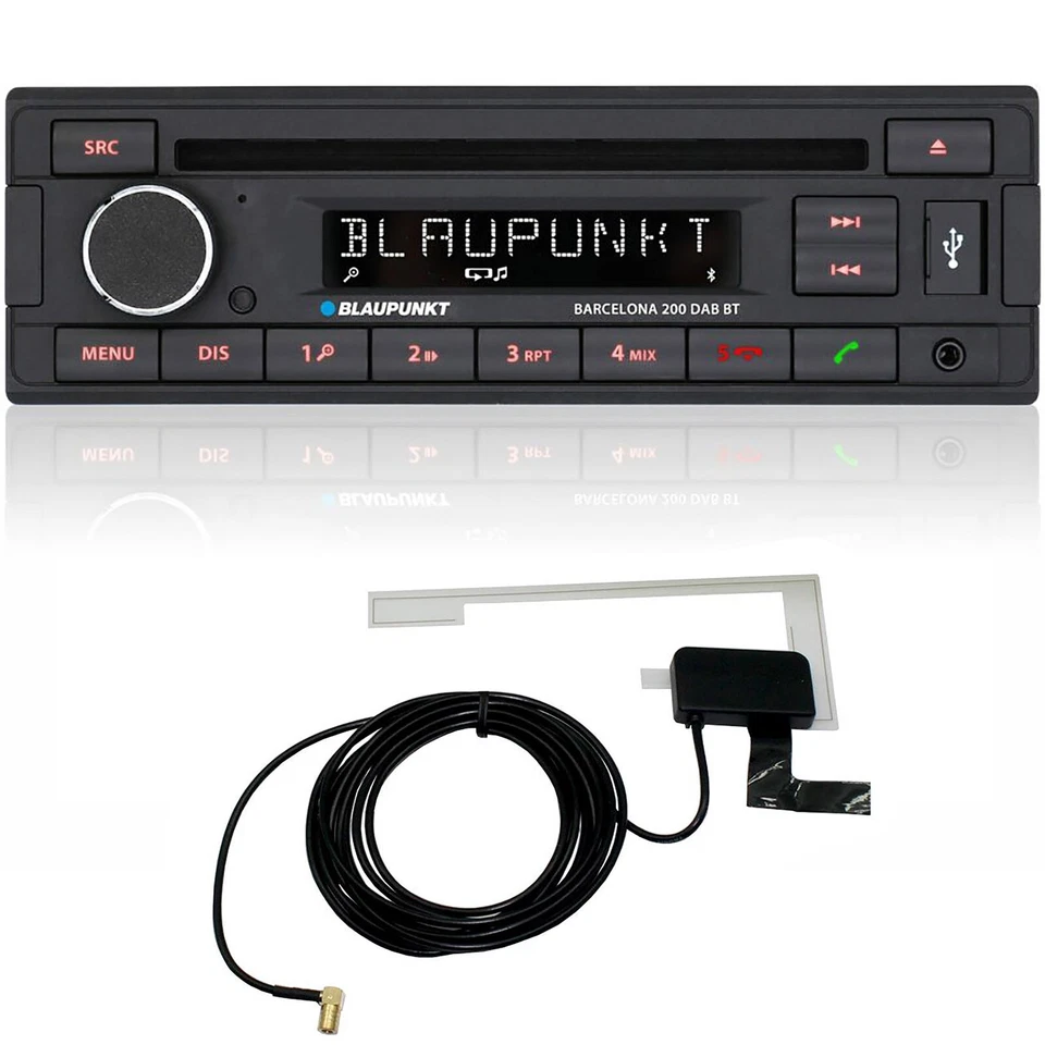 4763521 Blaupunkt BLAUPUNKT Barcelona 200 1-DIN CD/DAB/BT (2001020000004)