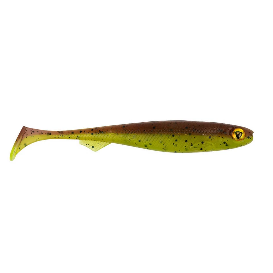 Fox Rage Slick Shad Ultra UV Gummiköder Green Pumpkin - Bild 1 von 1