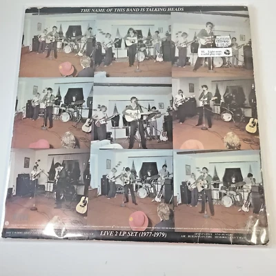 Talking Heads The Name of This Band is Vinyl Record Vintage 1982 2x LP VG Tested - Image 1 of 4
