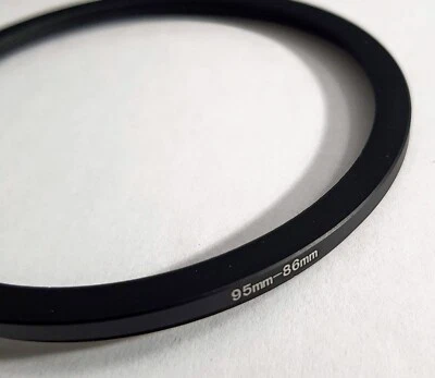 Step Down Ring Metal Stepping 95-86mm 95mm Lens to 86mm Filter 95mm-86mm 95-86 - Image 1 of 4