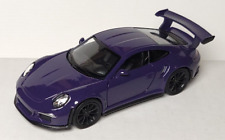 Welly loose Porsche 911 GT3 RS purple #43746 1/34 pull back
