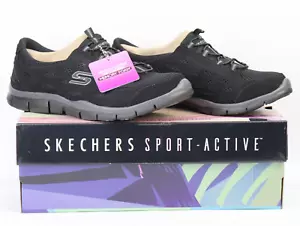 Skechers Women's Gratis Going Places Size 7.5 Black Casual Shoes Sneakers 22603 - Picture 1 of 13