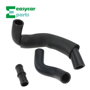 Black Heater Hose Fitting Set Fit for Infiniti Q60 Convertible G35 Sedan - Picture 1 of 7