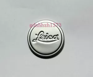 Brass Front Cap For Leica M lens a36 summicron summaron elmar silver - Picture 1 of 2