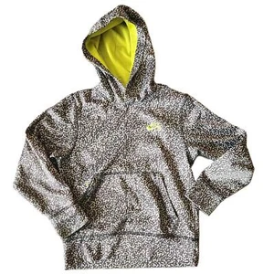 Nike Unisex Gray Printed Pullover Hoodie Size S 8-10Yrs - Picture 1 of 3