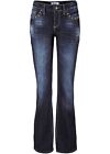 Bootcut-Stretch-Jeans BOOTCUT Normal Gr. 36 Dunkelblau Damen-Hose Neu*