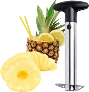 Pelador de frutas descorazonador de piña de acero inoxidable - Imagen 1 de 7