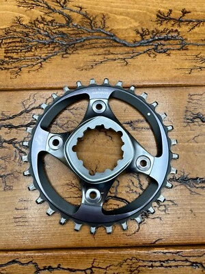 SRAM 32T 11 Speed X-Sync Narrow Wide Chainring With 3 bolt Sram Spider - Image 1 of 4