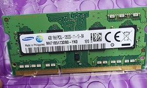 SAMSUNG 4GB 1Rx8 PC3L-12800S-11-13-B4 RAM. Used Pulled from laptop. - Picture 1 of 3