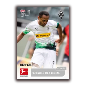 2020 TOPPS NOW BUNDESLIGA #192 RAFFAEL - FAREWELL TO A LEGEND - Picture 1 of 2