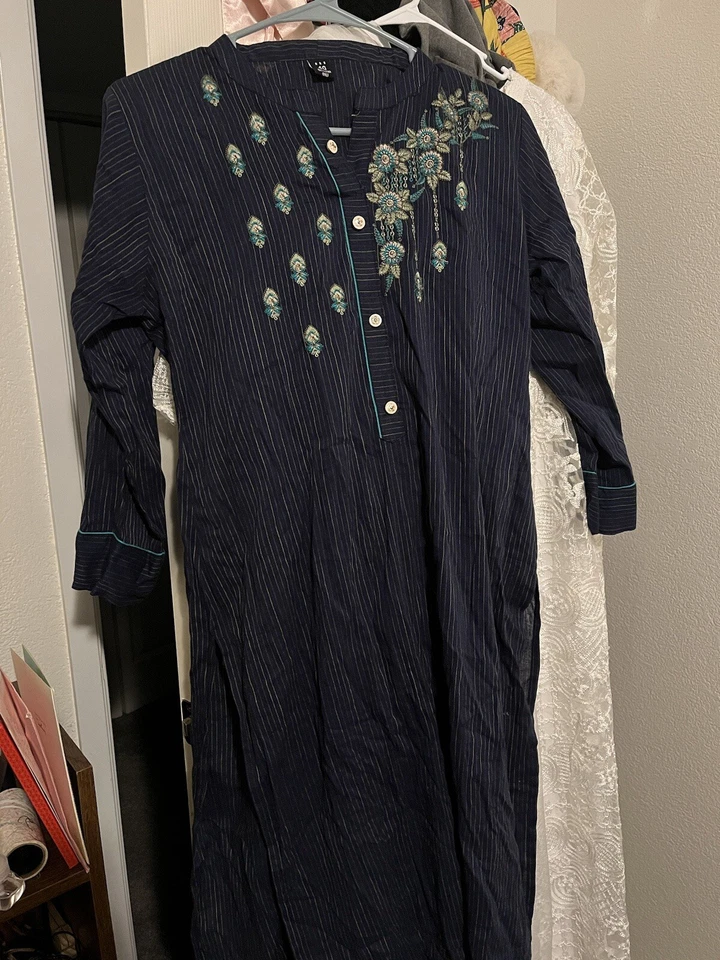 Light Indo-Western Kurta  - Image 1 of 1