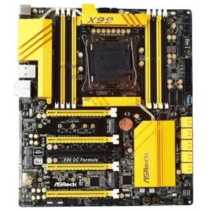 Carte mère ASRock Intel X99 X99 OC FORMULA LGA2011-3 DDR4 pour processeur Xeon 22 cœurs - Photo 1/7
