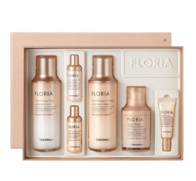 TONYMOLY Floria Nutra энергии тонер эмульсия крем 3шт набор K-Beauty - Изображение 1 из 4