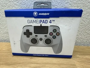 Snakebyte Game: Pad 4 SB910173 - Gray Wired Controller for PlayStation 4 - Picture 1 of 11