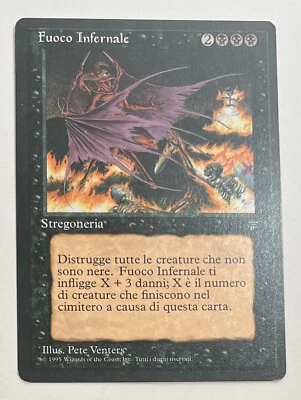 MTG HELLFIRE Legends (Italian) (OldManMTG 002-663) - Image 1 of 2