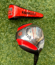 Krank Golf “El Diablo” 15* 3 Wood,RH,Fujikura Diesel Regular Graphite Shaft,Nice