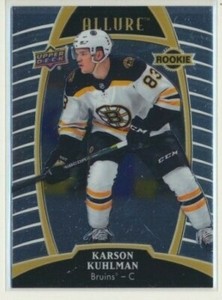 2019-20 Upper Deck Allure Rookie 65 Karson Kuhlman Boston Bruins