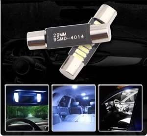 5x T6 T8 (c5w)  28-31mm  LED Innenbeleuchtung Sonnenblende Fußbeleuchtung - Bild 1 von 29