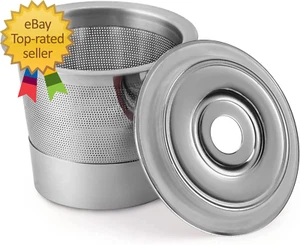 Reusable K Cups Coffee Pod Filters for Keurig 2.0 & 1.0 Single Cup Coffee Makers - Picture 1 of 7