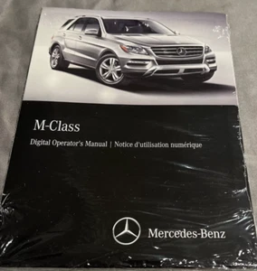 2015 Mercedes Benz M ML Clase Modelos Propietarios Operadores Manual OEM CD - Imagen 1 de 1