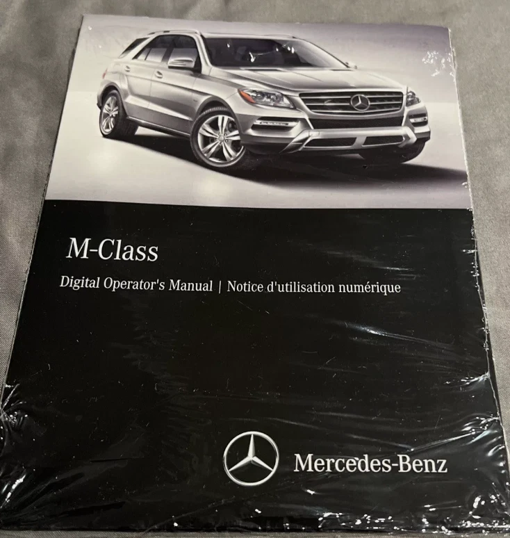 2015 Mercedes Benz M ML Clase Modelos Propietarios Operadores Manual OEM CD - Imagen 1 de 1