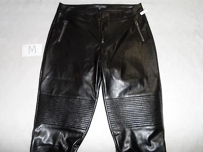 Pantalón Romeo & Juliet Couture Acanalado Rodilla Imitación Cuero NEGRO M-$218 Foto 1 de 4